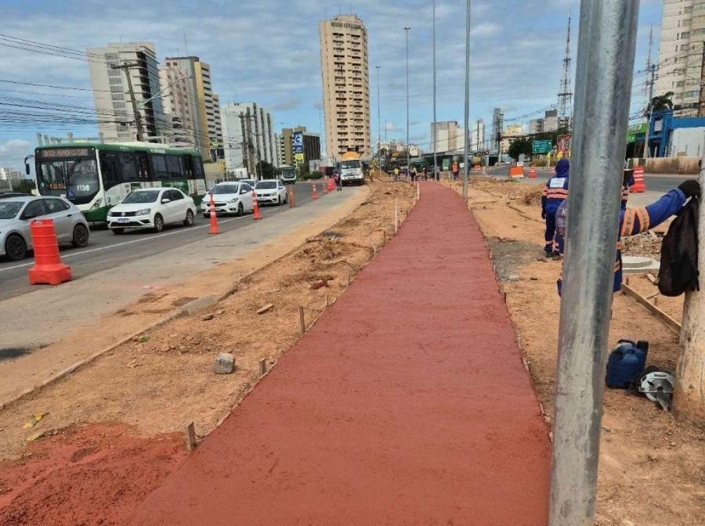 Obras do BRT continuam sem previsão de interdições totais na próxima semana em Cuiabá