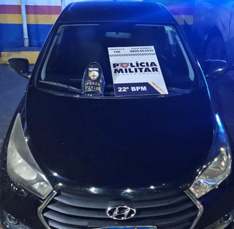 Faccionado com diversas passagens criminais é preso por tráfico em Peixoto de Azevedo