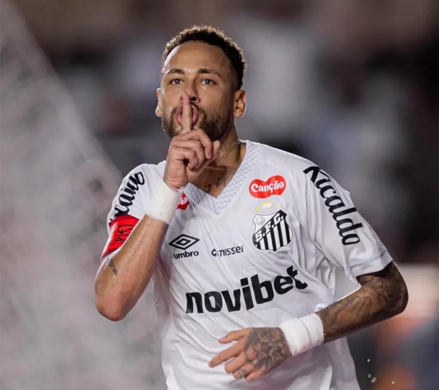 Neymar brilha e Santos vence o Vasco no Brasileirão 