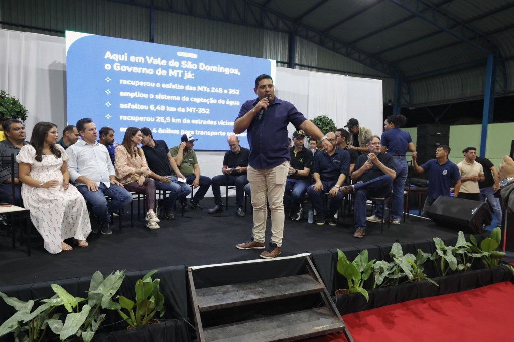 "Apoio do Governo de MT permite planejamento de ações positivas para população", afirma prefeito