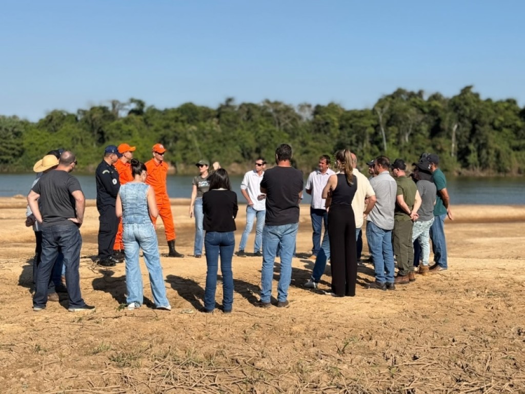 Prefeitura de Sinop realiza visita técnica na Praia do Cortado para planejamento do Festeja Sinop