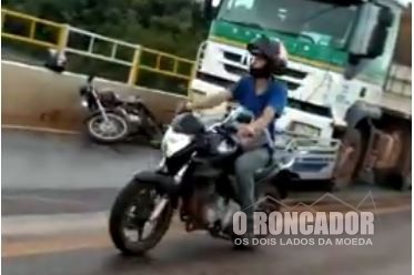 Vídeo com acidente na Ponte do Rio das Mortes em Nova Xavantina
