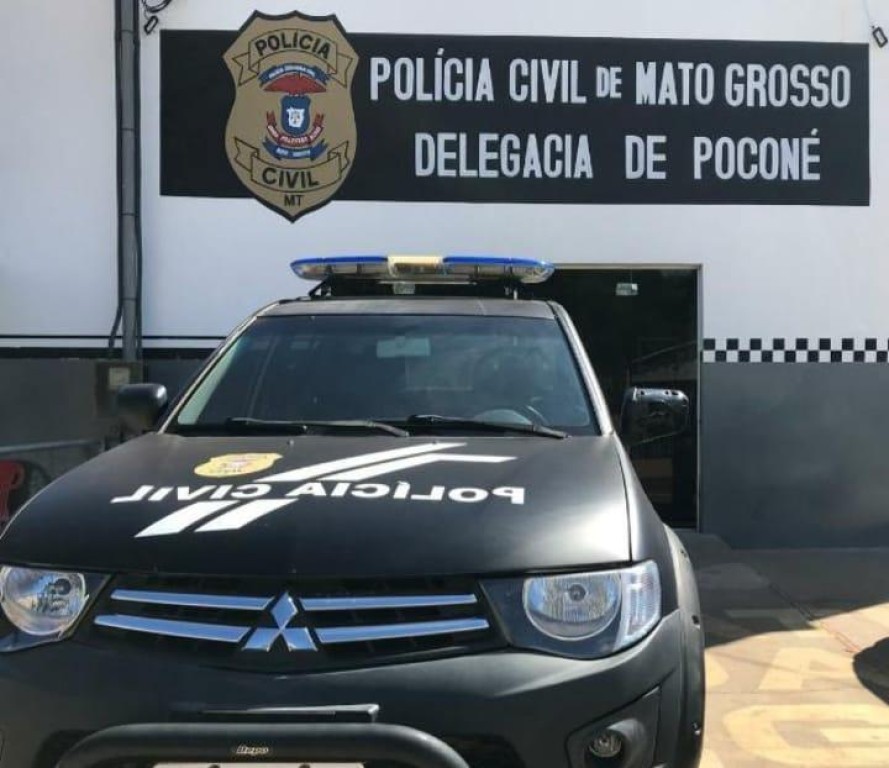 Polícia Civil prende jovem com mandado de prisão por estupro de vulnerável em Poconé
