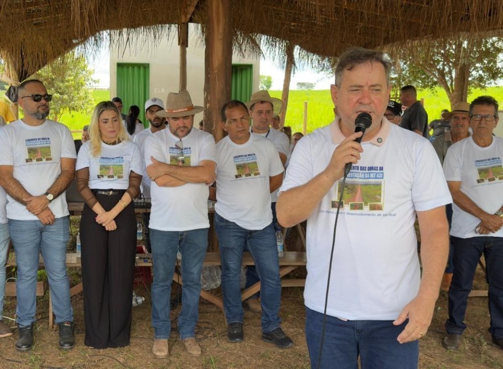 Dr. Eugênio destaca a pavimentação da MT-431 e avanço histórico no Norte-Araguaia