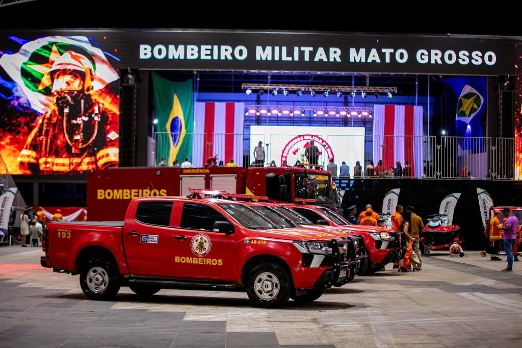 Corpo de Bombeiros inicia operação com estrutura reforçada para combater incêndios florestais em MT