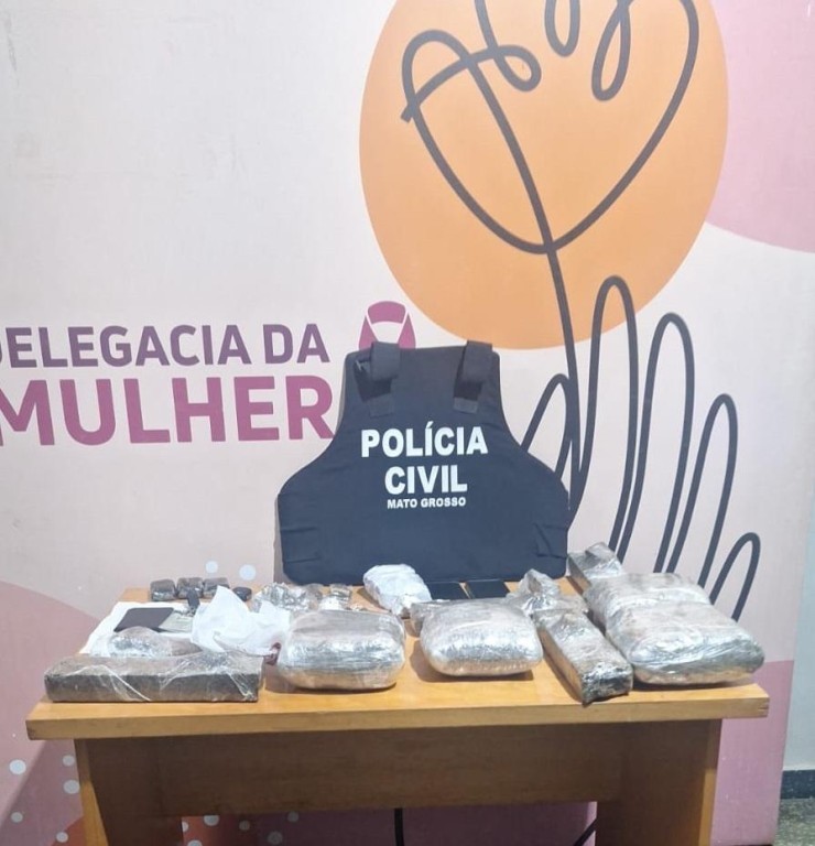 Homem investigado por violência doméstica é preso em flagrante por tráfico de drogas