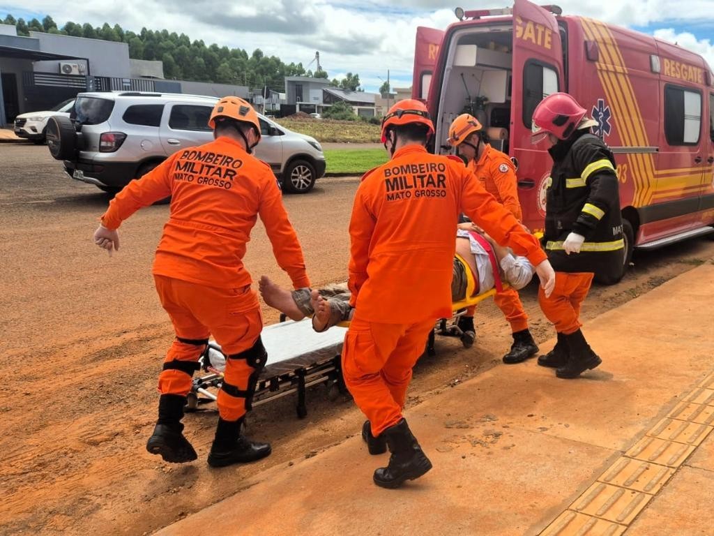 Corpo de Bombeiros atende duas ocorrências com vítimas no fim de semana