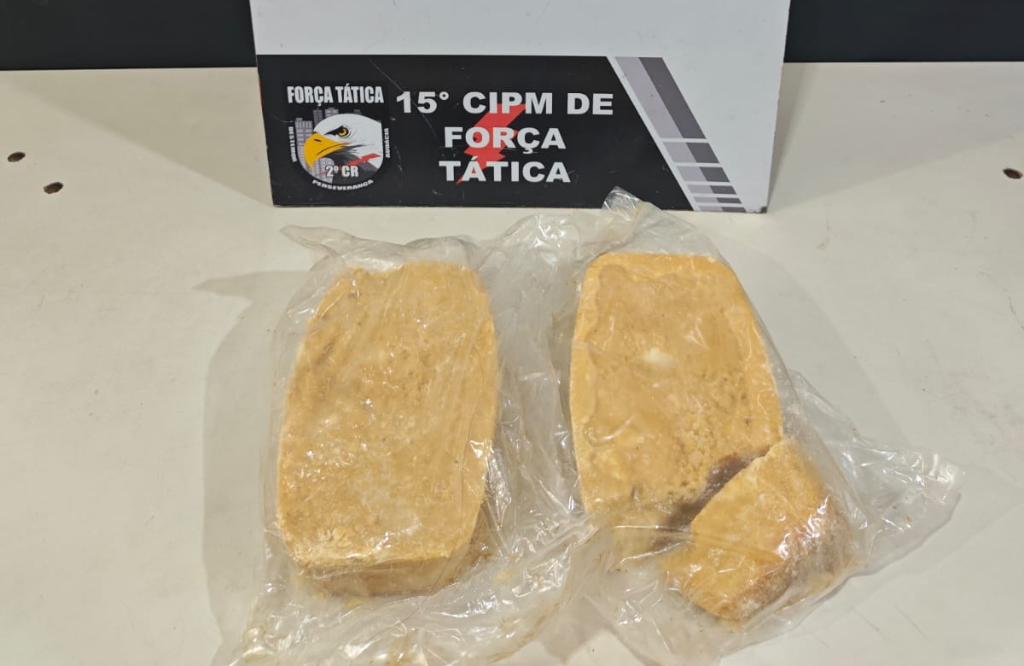 Força Tática prende mulher com dois quilos de pasta base em Várzea Grande