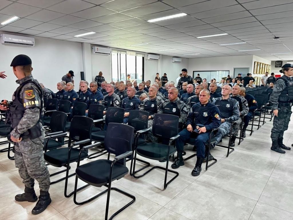 Policiais militares de três estados iniciam 10º Curso de Operações da Rotam