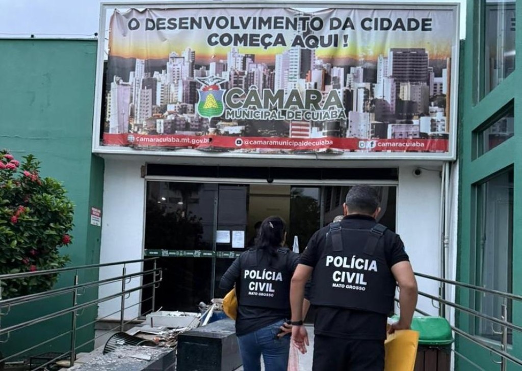 Polícia Civil mira esquema de desvio de emendas parlamentares na Câmara Municipal de Cuiabá