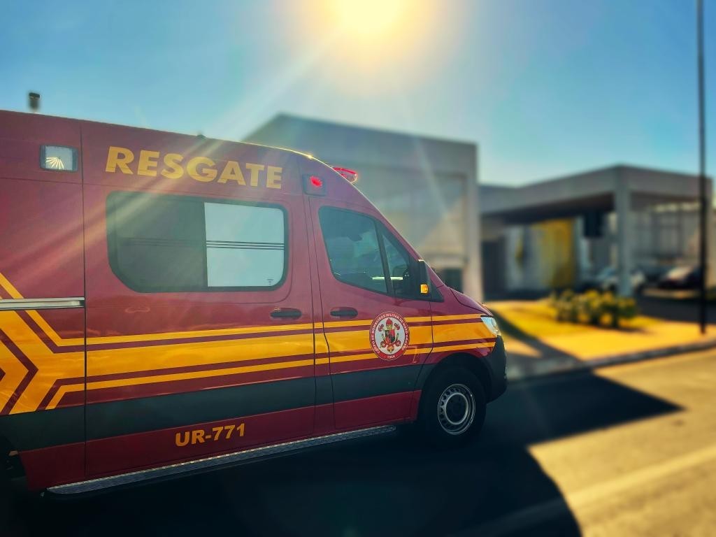 Corpo de Bombeiros socorre vítima durante crise epiléptica