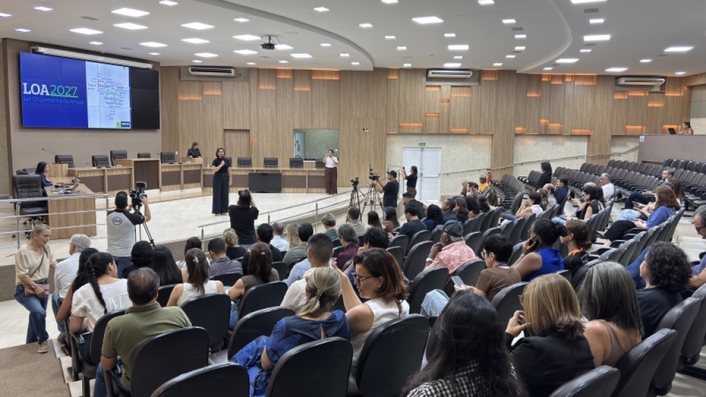 Prefeitura de Sinop realiza audiência pública sobre a LOA 2027