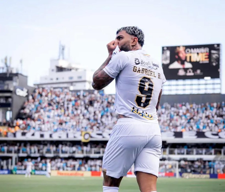 Santos e Corinthians ficam no 1 a 1 em jogo movimentado na Vila Belmiro