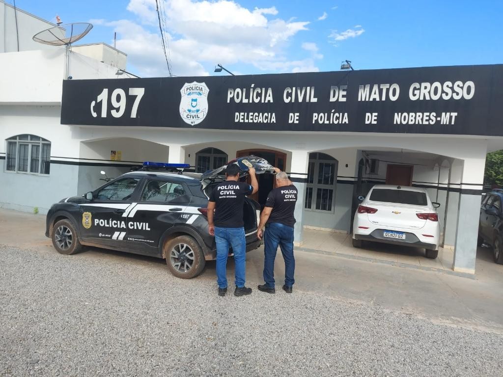Polícia Civil prende casal por tráfico de drogas em Nobres