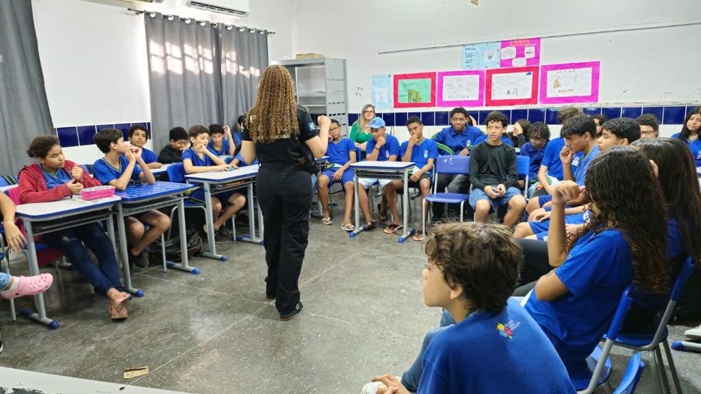 Polícia Civil orienta sobre bulling e violência sexual a adolescentes de 25 escolas em Várzea Grande e Acorizal