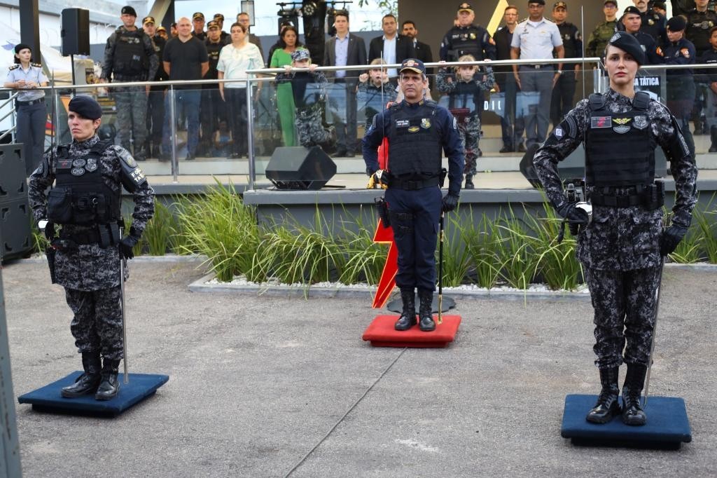 Polícia Militar oficializa passagem de comando da Força Tática de Cuiabá