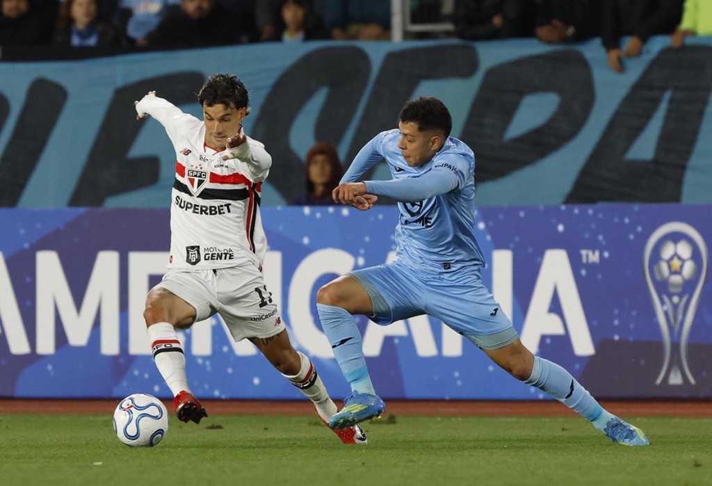 São Paulo empata com o O’Higgins e perde chance de se aproximar da classificação na Sul-Americana