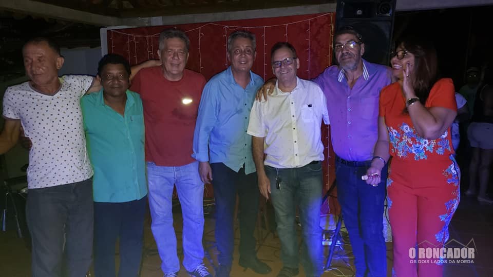 Show com os cantores Eudes e Candinho no lançamento oficial do site O Roncador