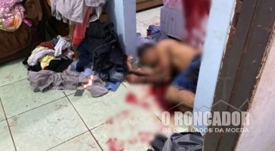 Mulher defende filho das agressões e mata marido a facadas em Tangará da Serra