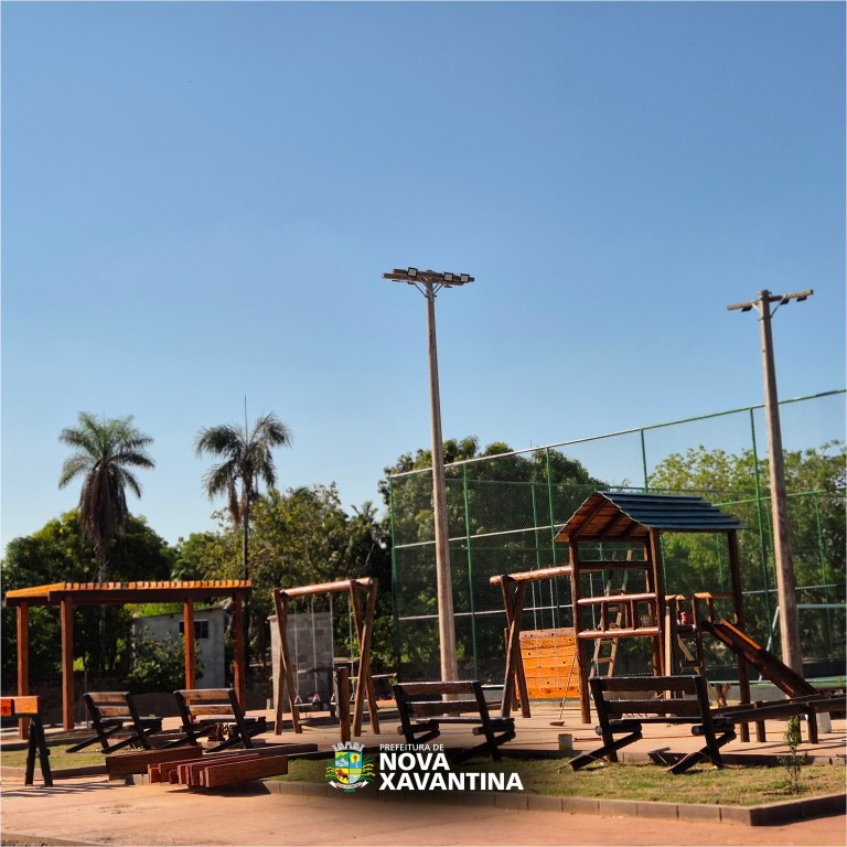 O Espaço Comunitário Esportivo do bairro Deus é Amor, em Nova Xavantina, já tem data marcada para sua inauguração: 21 de novembro.