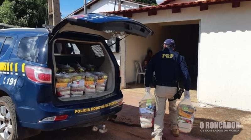 PRF auxilia famílias afetadas pela quarentena em Barra do Garças