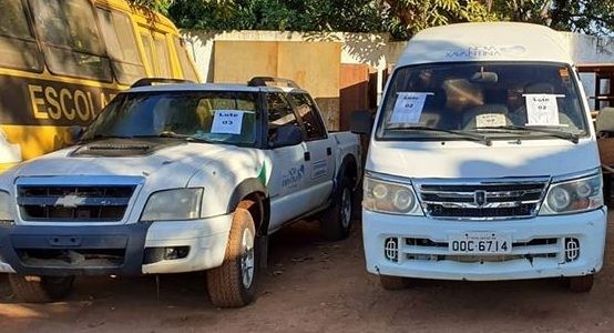 Leilão de veículos usados arrecada R$ 29.9 mil para a Prefeitura de Nova Xavantina