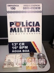 Vários detidos por tráfico no bairro Guarujá em Água Boa