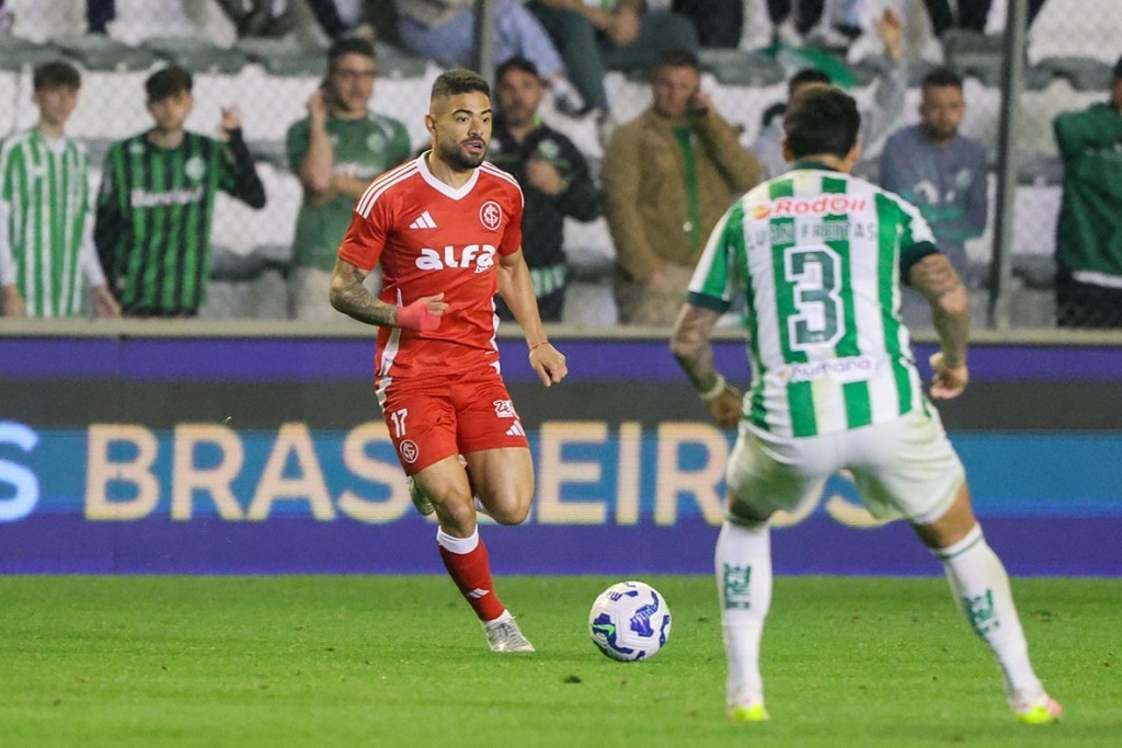 Empate amargo: Internacional estreia Ramón Díaz com 1 a 1 diante do Juventude 