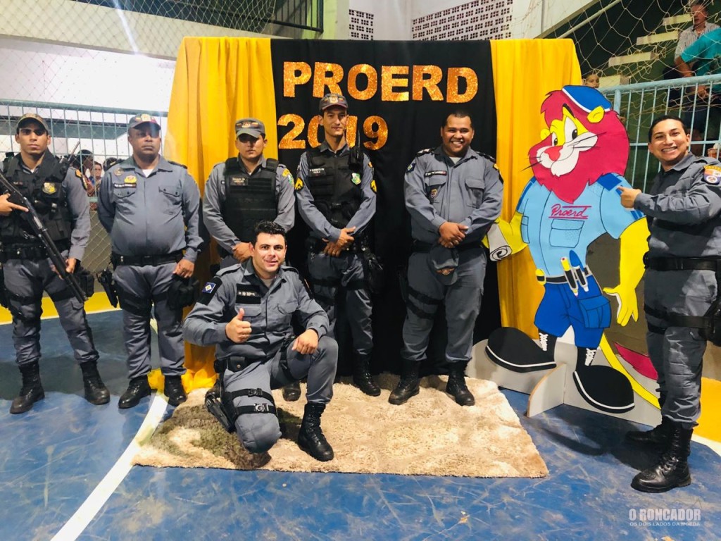 Formatura do projeto PROERD KIDS  realizado nas Escolas de Nova Xavantina.