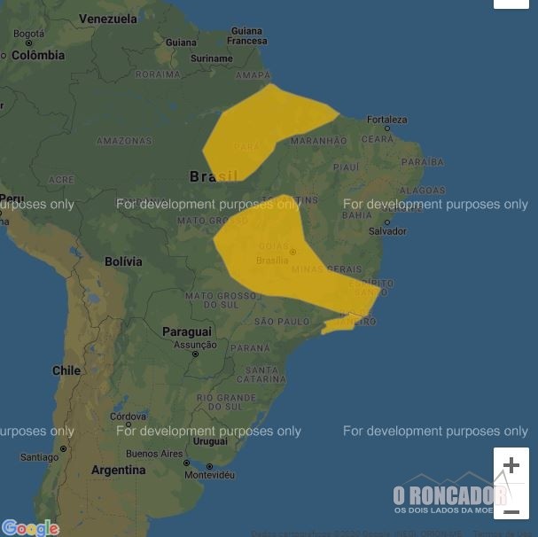 Médio Araguaia pode ser atingido por tempestade com raios nas próximas 72hs