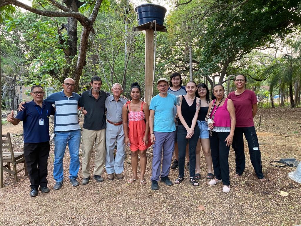 Acadêmicos do Curso de Jornalismo da UFMT, Campus Araguaia, gravam documentário em Nova Xavantina