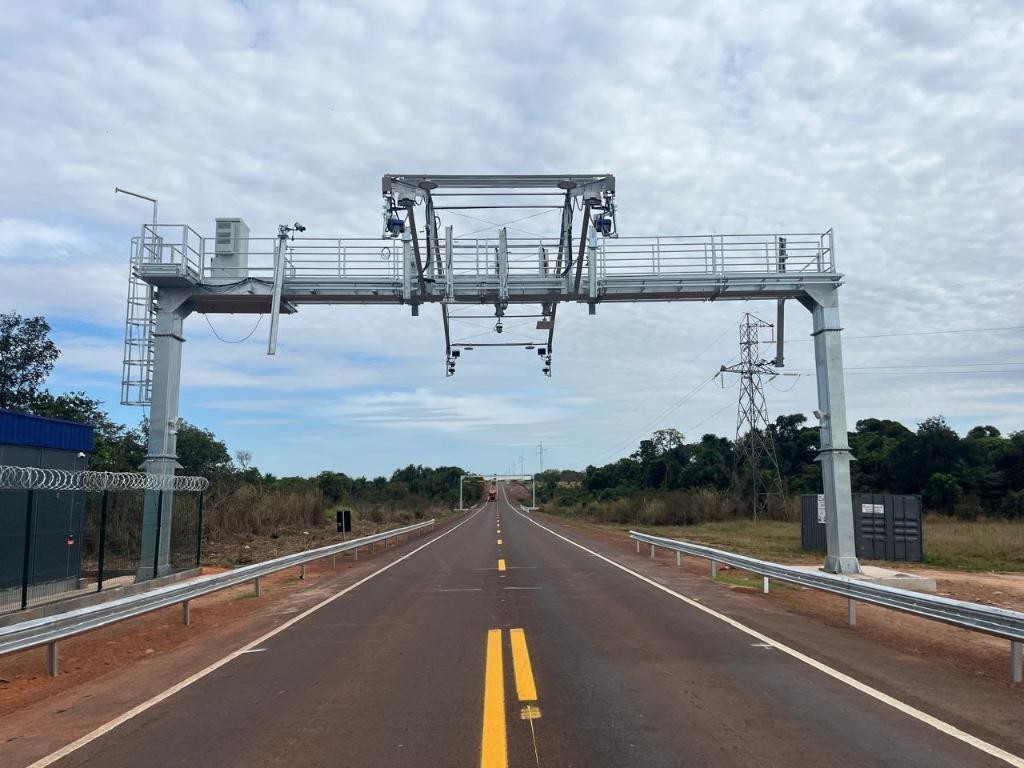 Pedágio Free Flow permite cobrança proporcional ao trecho percorrido em Mato Grosso