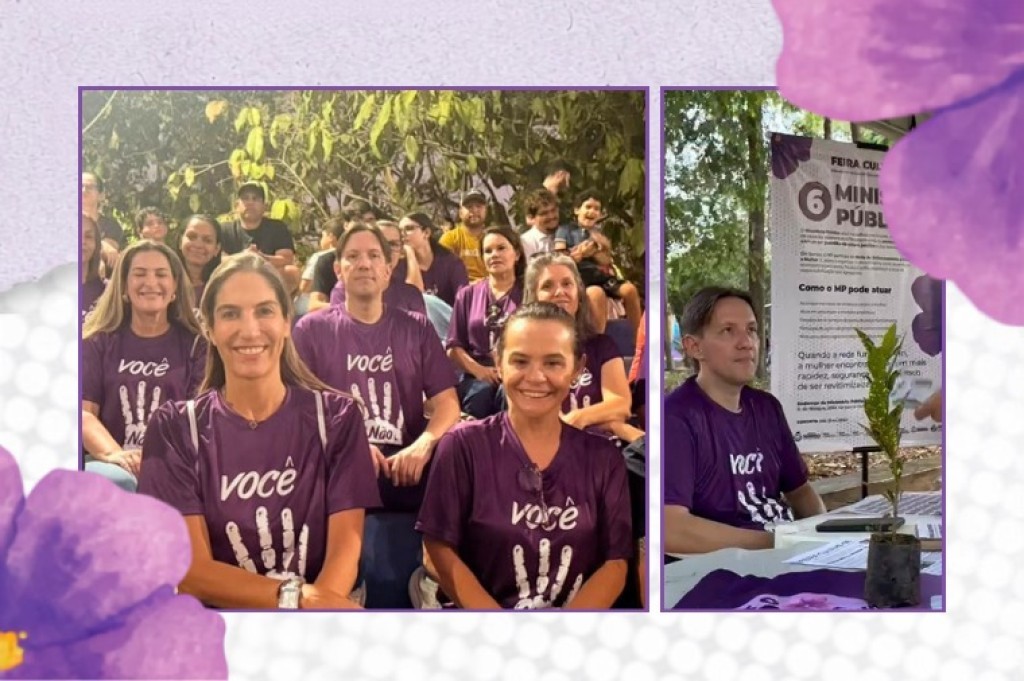 Promotor participa de evento do Agosto Lilás em Sorriso