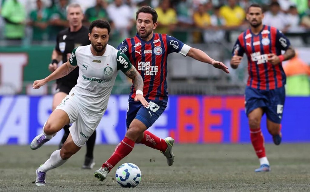Bahia vence e quebra invencibilidade do Palmeiras no Brasileirão