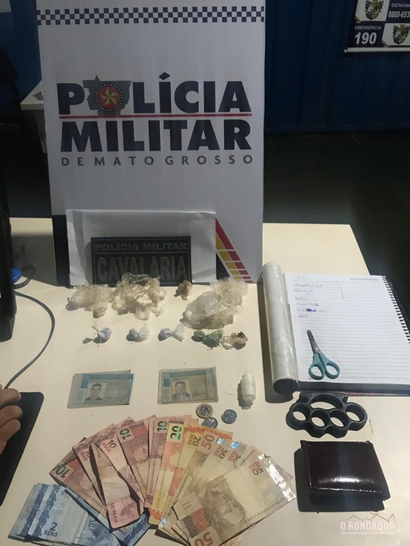 Cavalaria da Polícia Militar estoura boca de fumo em Nova Xavantina