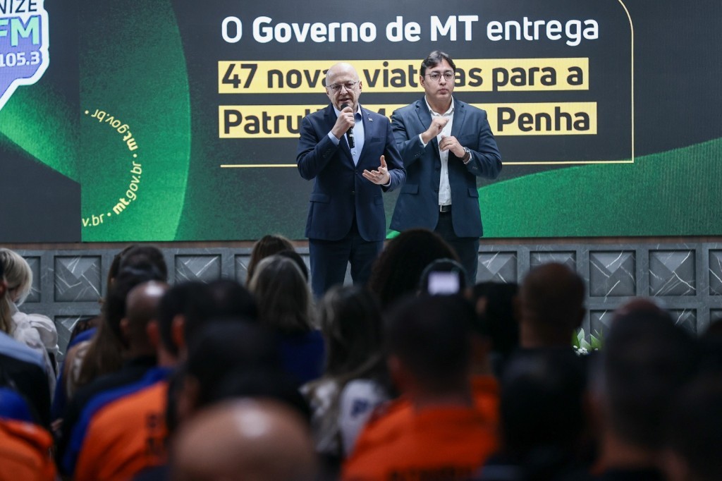 Governador Otaviano Pivetta afirma que Estado vai manter combate à criminalidade com "mão pesada"