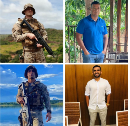 4 policiais do COD morrem em acidente entre viatura e carreta em Goiás