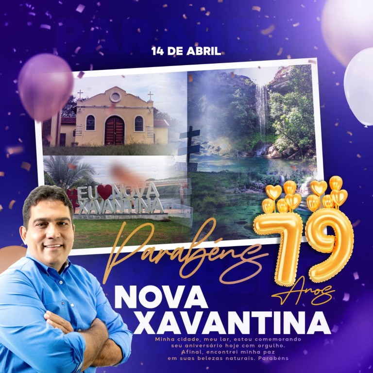 Prefeitura promove grandes eventos no aniversário de 79 Anos de Fundação e 43 de emancipação de Nova Xavantina