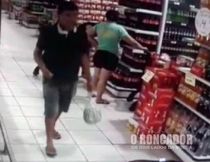 DERF identifica e conduz autor de furto a supermercado de Confresa