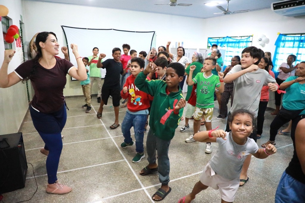 CRAS de Cuiabá ampliam atividades para crianças com brincadeiras, cultura e convivência