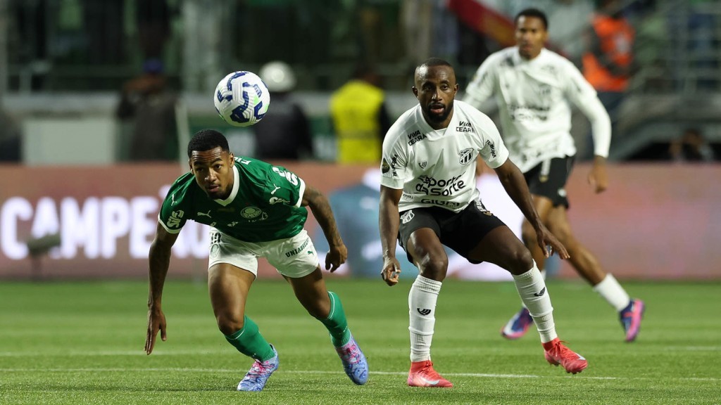 Palmeiras reage, vira contra o Ceará e afasta crise no Brasileirão