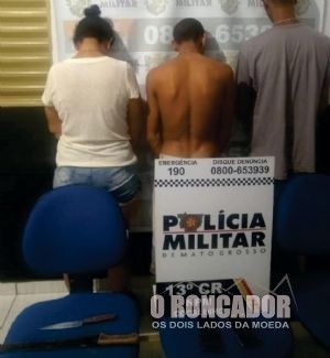PM prende grupo que filmou agressão em Cocalinho