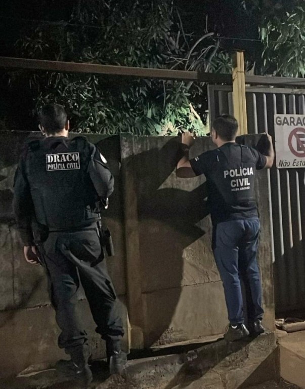 Polícia Civil MT deflagra operação e atinge núcleo de facção criminosa em Rondonópolis
