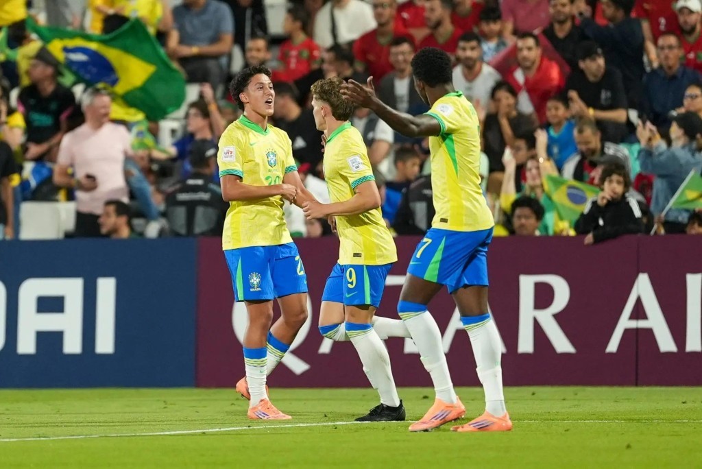 Brasil vence Marrocos e garante vaga na semifinal do Mundial Sub-17