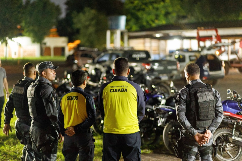 Prefeitura reforça segurança com atuação integrada, tecnologia e policiamento preventivo em Cuiabá