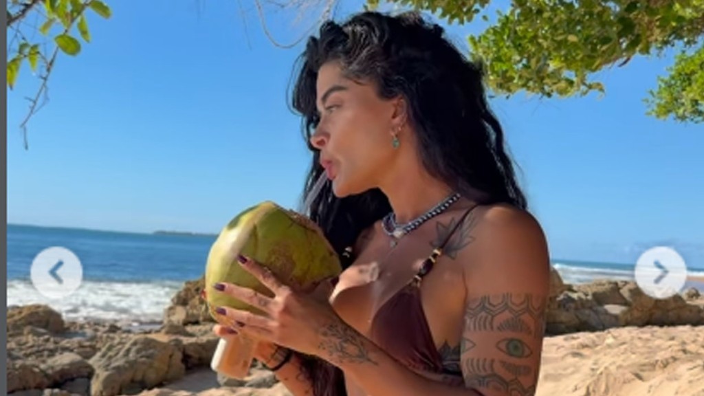 Aline Campos relembra dias na Bahia e revela saudade: ‘Um salzinho da Bahia’