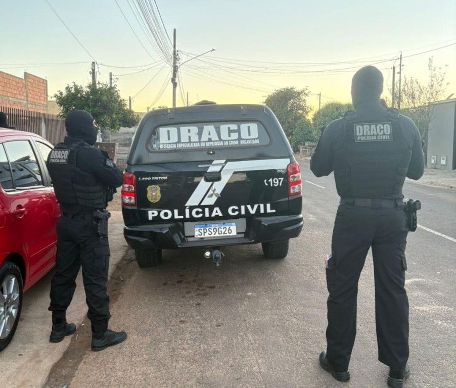 Operação da Polícia Civil mira membros de facção criminosa que atuam no norte de MT
