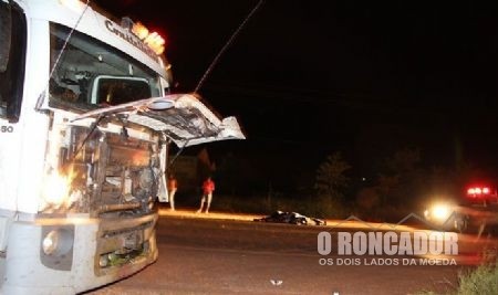 Caminhão ‘sem freios’ atropela e mata oito vacas em rodovia de Confresa