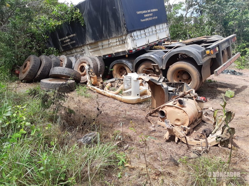 Desmanche de carretas roubadas é descoberto em mata em MT com ajuda de helicóptero