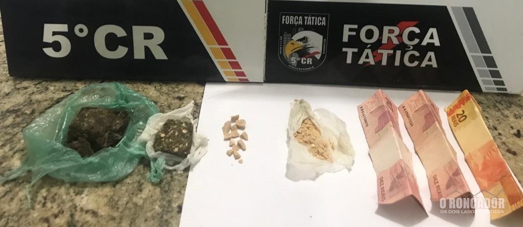 Menor de 16 anos é detido duas vezes em menos de 24 horas por tráfico em Barra do Garças